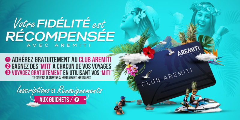 Adhérez au club Aremiti