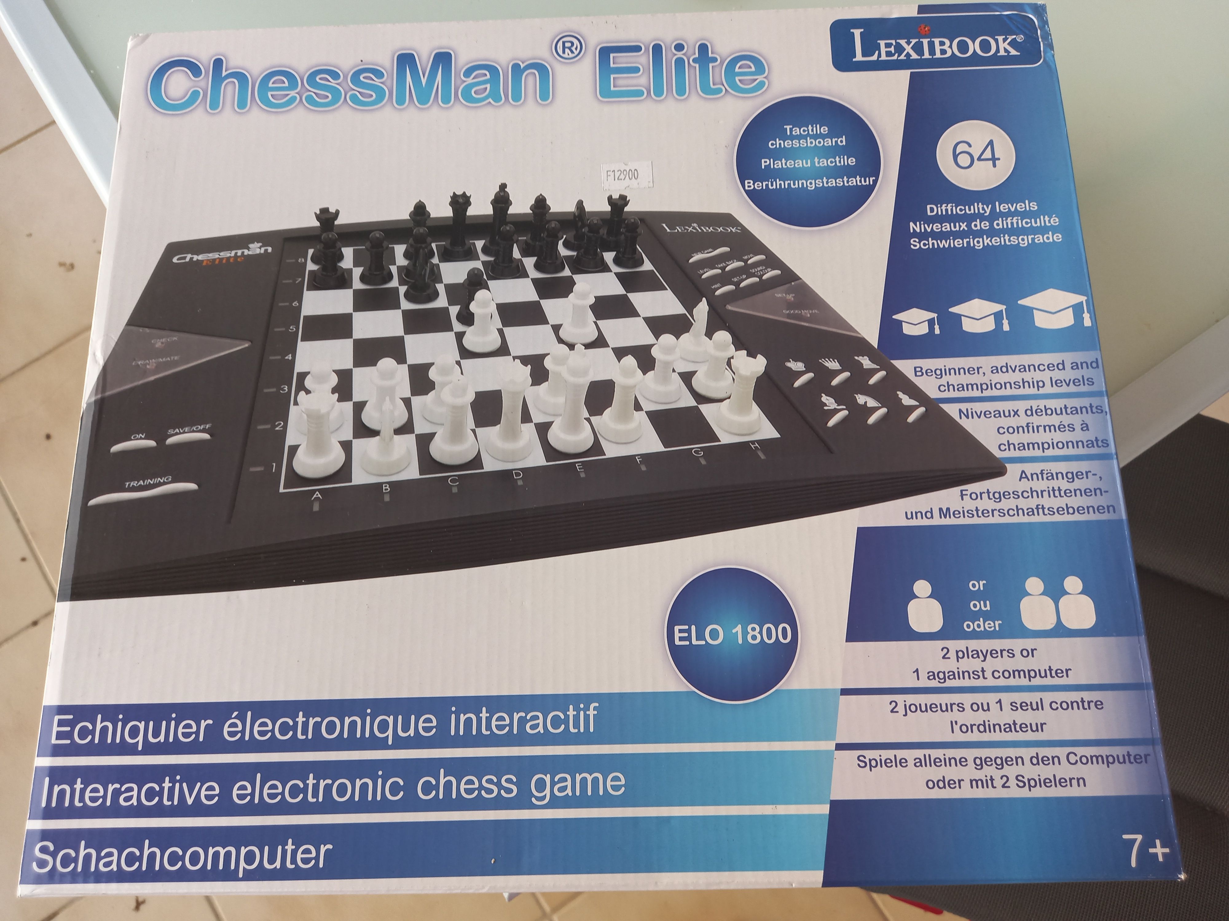 Jeu d echecs electronique